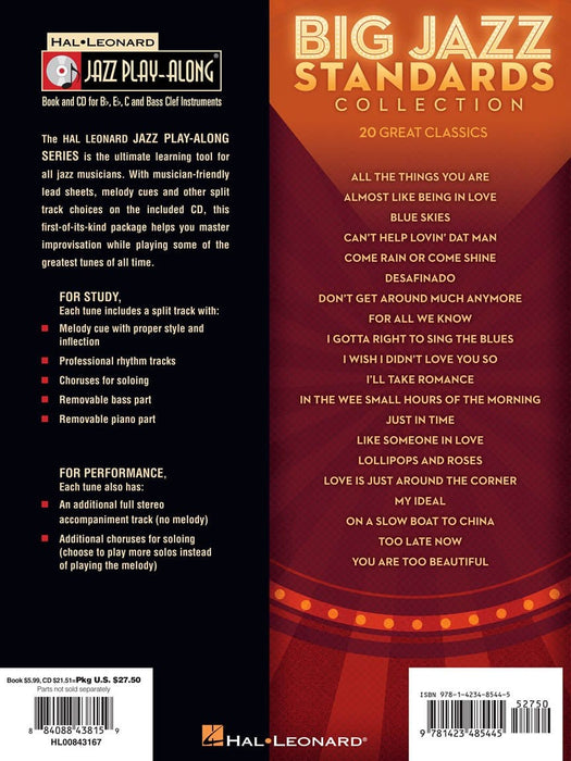 Big Jazz Standards Collection Jazz Play-Along Volume 118 爵士音樂 爵士音樂 | 小雅音樂 Hsiaoya Music