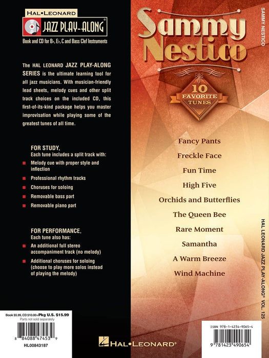 Sammy Nestico Jazz Play-Along Volume 125 爵士音樂 | 小雅音樂 Hsiaoya Music