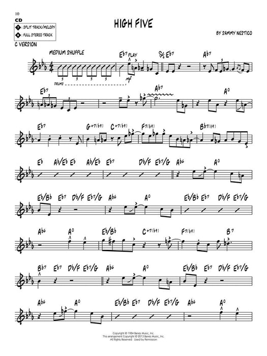Sammy Nestico Jazz Play-Along Volume 125 爵士音樂 | 小雅音樂 Hsiaoya Music