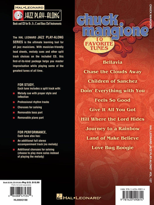 Chuck Mangione Jazz Play-Along Volume 127 爵士音樂 | 小雅音樂 Hsiaoya Music