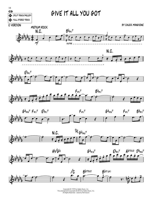 Chuck Mangione Jazz Play-Along Volume 127 爵士音樂 | 小雅音樂 Hsiaoya Music