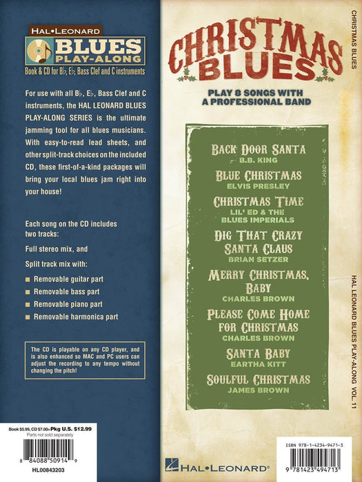 Christmas Blues Blues Play-Along Volume 11 藍調 | 小雅音樂 Hsiaoya Music