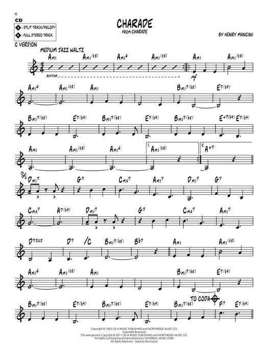 Henry Mancini Jazz Play-Along Volume 154 爵士音樂 | 小雅音樂 Hsiaoya Music