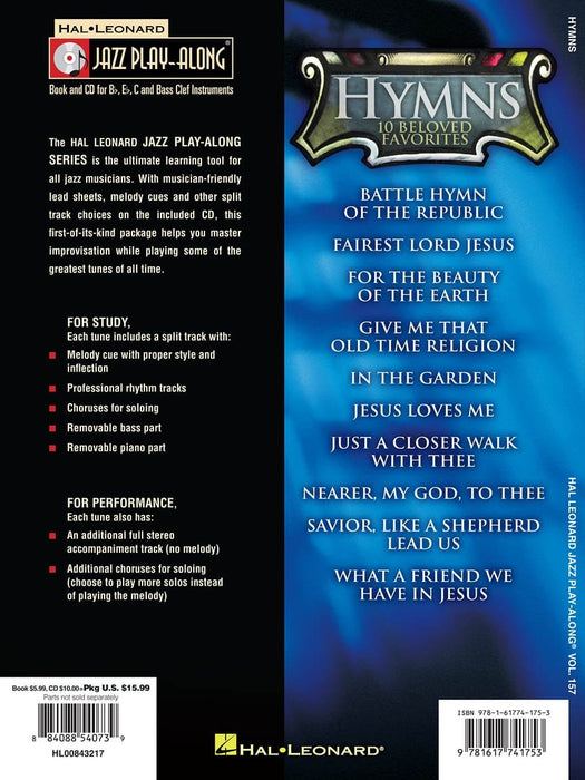 Hymns Jazz Play-Along Volume 157 爵士音樂 | 小雅音樂 Hsiaoya Music