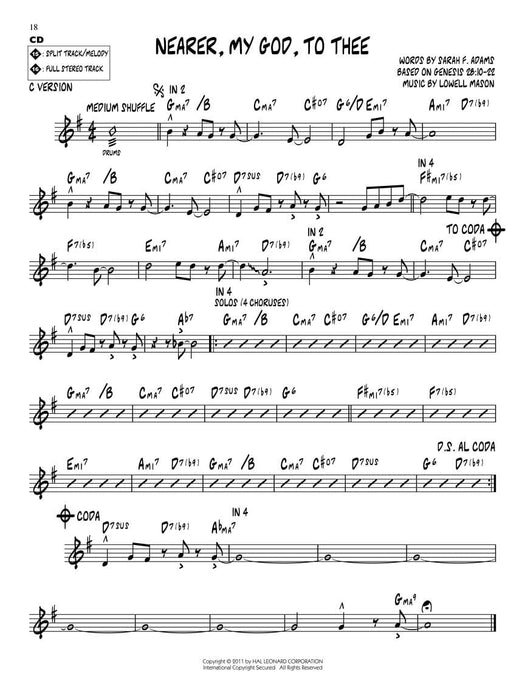 Hymns Jazz Play-Along Volume 157 爵士音樂 | 小雅音樂 Hsiaoya Music