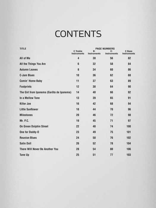 First Jazz Songs Easy Jazz Play-Along Volume 1 爵士音樂 爵士音樂 | 小雅音樂 Hsiaoya Music