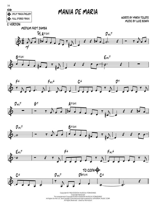 Samba Jazz Play-Along Volume 147 爵士音樂 | 小雅音樂 Hsiaoya Music