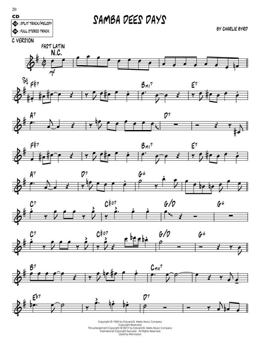 Samba Jazz Play-Along Volume 147 爵士音樂 | 小雅音樂 Hsiaoya Music