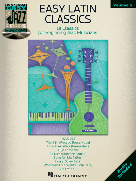 Easy Latin Classics Easy Jazz Play-Along Volume 5 爵士音樂 | 小雅音樂 Hsiaoya Music
