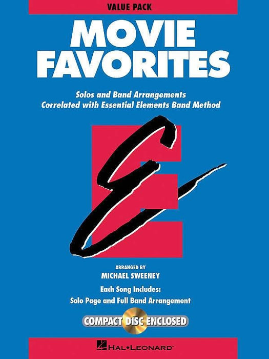 Essential Elements Movie Favorites Value Pak (37 part books, conductor score & CD) 指揮 | 小雅音樂 Hsiaoya Music