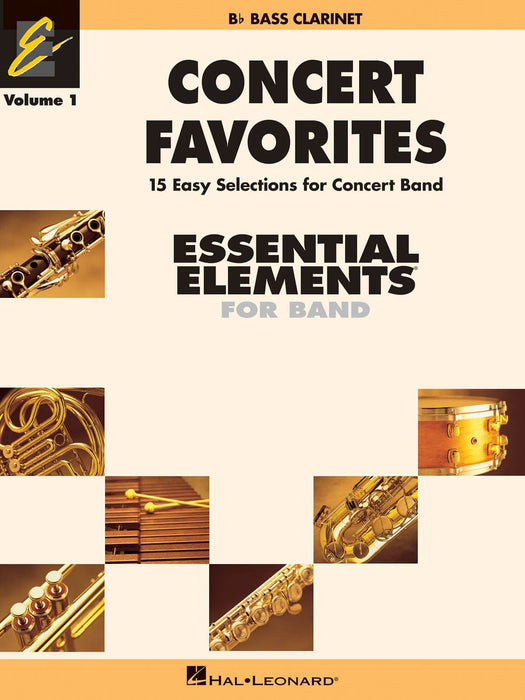 Concert Favorites Vol. 1 - Bb Bass Clarinet Essential Elements Band Series 低音單簧管 | 小雅音樂 Hsiaoya Music