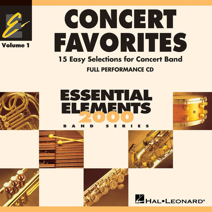 Concert Favorites Vol. 1 - CD Essential Elements Band Series | 小雅音樂 Hsiaoya Music