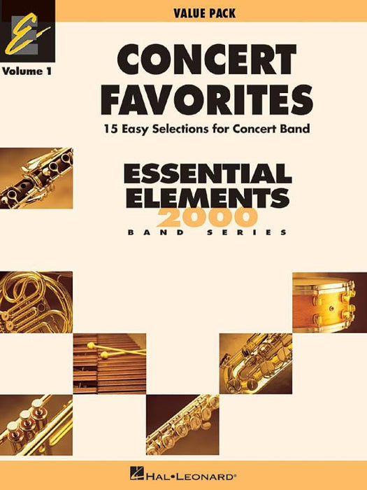 Concert Favorites Vol. 1 - Value Pak Value Pack (37 Part Books with Conductor Score and CD) 指揮 | 小雅音樂 Hsiaoya Music