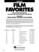 Film Favorites Conductor (includes Accompaniment CD) 指揮 伴奏 | 小雅音樂 Hsiaoya Music