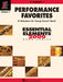 Performance Favorites, Vol. 1 - Clarinet 1 Correlates with Book 2 of Essential Elements for Band 豎笛 | 小雅音樂 Hsiaoya Music