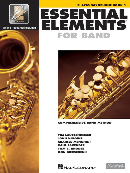 Essential Elements for Band - Eb Alto Saxophone Book 1 with EEi | 小雅音樂 Hsiaoya Music