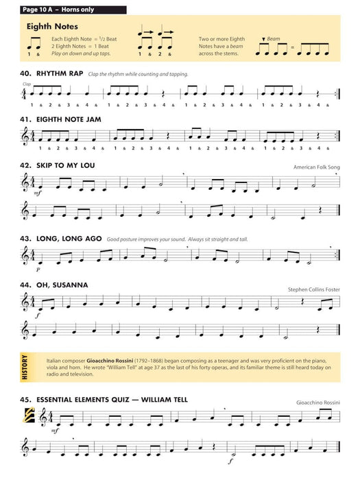 Essential Elements for Band - F Horn Book 1 with EEi | 小雅音樂 Hsiaoya Music