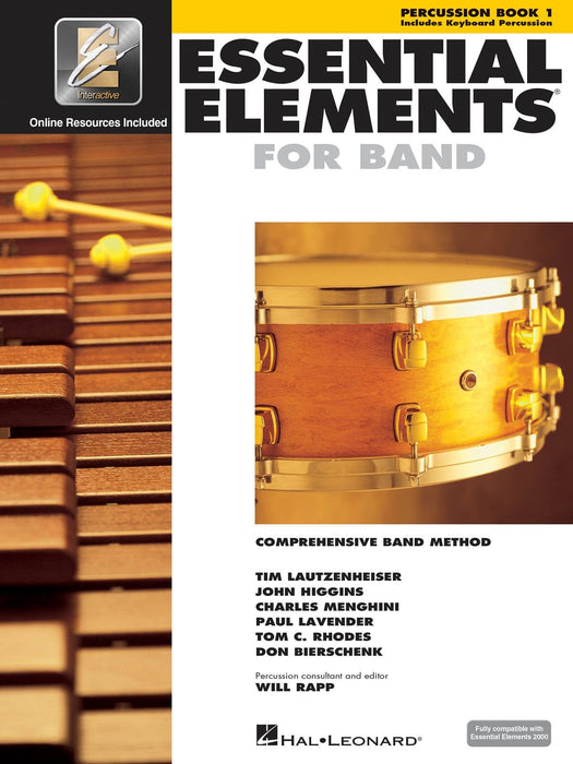 Essential Elements for Band - Percussion/Keyboard Percussion Book 1 with EEi | 小雅音樂 Hsiaoya Music