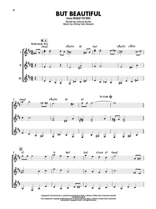 Jazz Ballads - 15 Classic Songs Arranged for Three or More Guitarists Essential Elements Guitar Ensembles Early Intermediate Level 爵士音樂敘事曲 吉他 | 小雅音樂 Hsiaoya Music