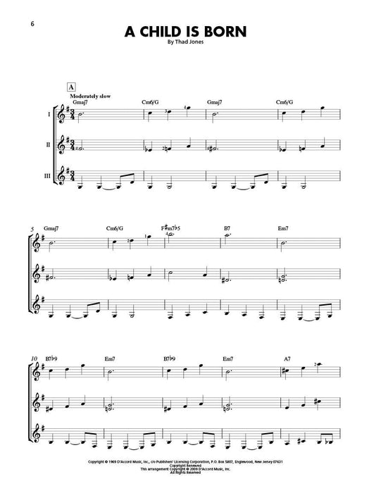 Jazz Ballads - 15 Classic Songs Arranged for Three or More Guitarists Essential Elements Guitar Ensembles Early Intermediate Level 爵士音樂敘事曲 吉他 | 小雅音樂 Hsiaoya Music