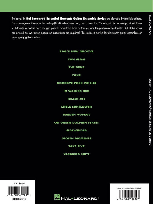 Jazz Classics Essential Elements Guitar Ensembles - Late Intermediate Level 爵士音樂 吉他 | 小雅音樂 Hsiaoya Music