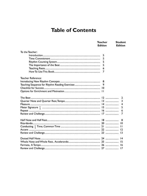 The Rhythm Reader (A Practical Rhythm Reading Course) 節奏 節奏 | 小雅音樂 Hsiaoya Music