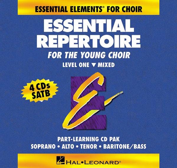 Essential Repertoire for the Young Choir Level 1 Mixed, Part-Learning CD | 小雅音樂 Hsiaoya Music