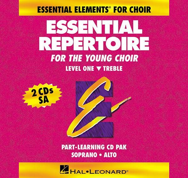 Essential Repertoire for the Young Choir Level 1 Treble, Part-Learning CD | 小雅音樂 Hsiaoya Music