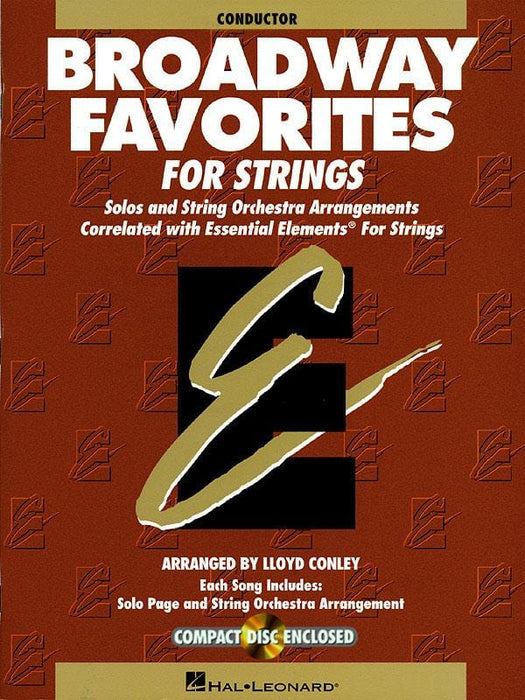 Essential Elements Broadway Favorites for Strings - Conductor | 小雅音樂 Hsiaoya Music