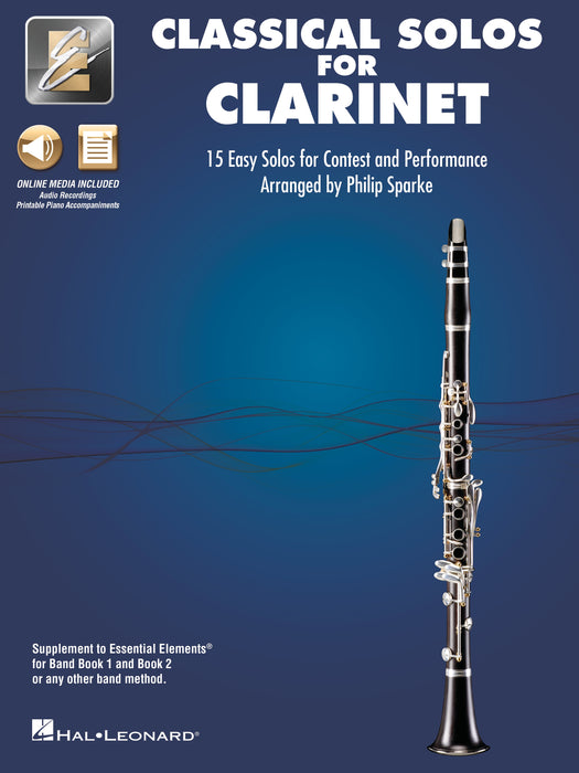 Classical Solos for Clarinet 15 Easy Solos for Contest and Performance with Online Audio & Printable Piano Accompaniments 豎笛 古典 鋼琴 伴奏 | 小雅音樂 Hsiaoya Music