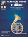 Classical Solos for F Horn 15 Easy Solos for Contest and Performance with Online Audio & Printable Piano Accompaniments 法國號 古典 法國號 鋼琴 伴奏 | 小雅音樂 Hsiaoya Music