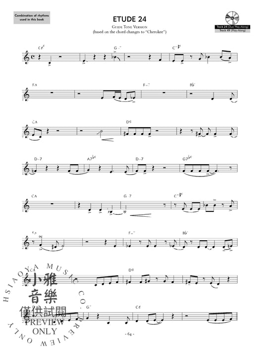 Reading Key Jazz Rhythms: Trumpet 爵士音樂節奏 小號 | 小雅音樂 Hsiaoya Music