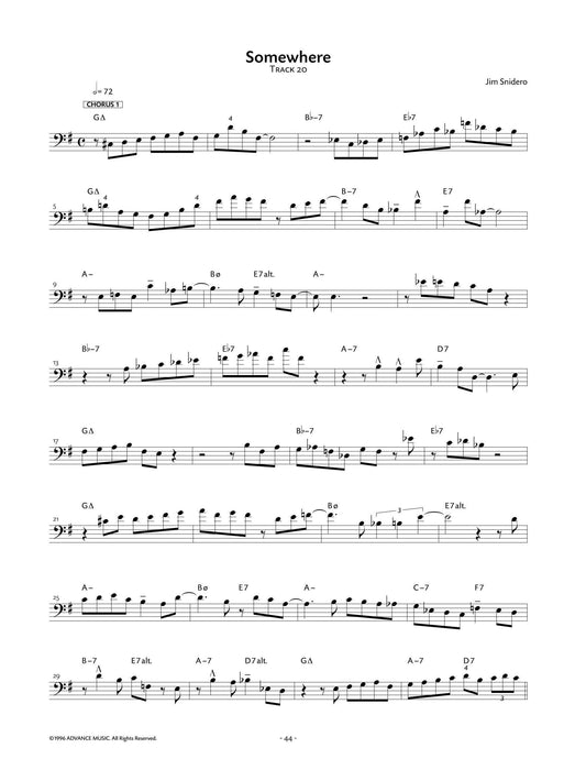 Jazz Conception: Trombone 21 Solo Etudes for Jazz Phrasing, Interpretation, and Improvisation 長號 獨奏 練習曲 爵士音樂詮釋即興演奏 | 小雅音樂 Hsiaoya Music