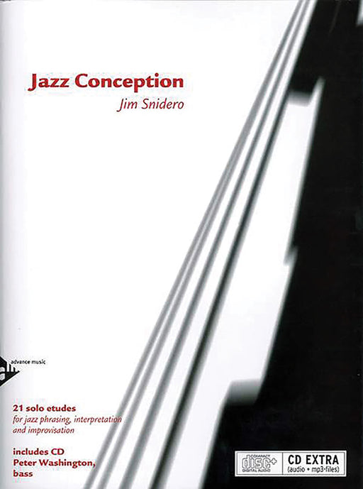 Jazz Conception: Bass 21 Solo Etudes for Jazz Phrasing, Interpretation, and Improvisation 獨奏 練習曲 爵士音樂詮釋即興演奏 | 小雅音樂 Hsiaoya Music
