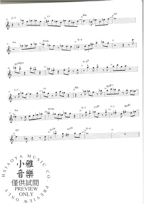 Jazz Conception: Study Guide A Manual for Teachers and for Self-Study 爵士音樂 | 小雅音樂 Hsiaoya Music