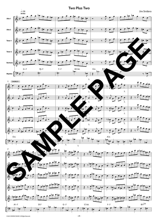 Jazz Conception: Saxophone Section 8 Etudes for Jazz Phrasing and Improvisation 薩氏管樂節 練習曲 爵士音樂 即興演奏 | 小雅音樂 Hsiaoya Music