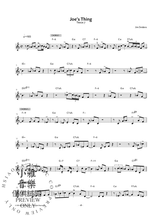 Jazz Conception: Voice 21 Solo Etudes for Scat Singing, Jazz Phrasing, Interpretation, and Improvisation 獨奏 練習曲 爵士音樂詮釋即興演奏 | 小雅音樂 Hsiaoya Music