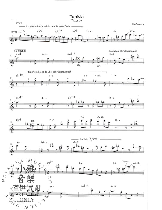 Jazz Conception: Handbuch Ein Handbuch für Lehrer und zum Selbststudium 爵士音樂 | 小雅音樂 Hsiaoya Music