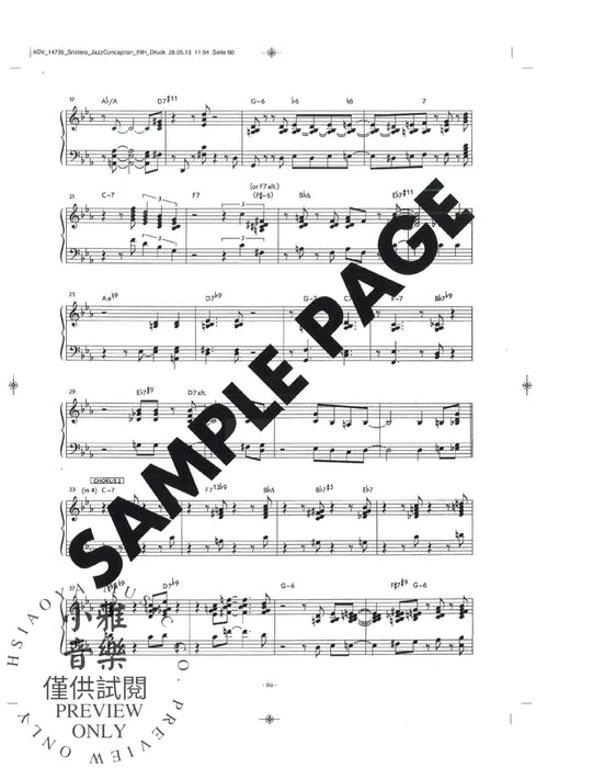 Jazz Conception: Piano Comping 21 Complete Transcriptions as Played by Mike LeDonne + 21 Lead Sheets 爵士音樂 鋼琴 | 小雅音樂 Hsiaoya Music