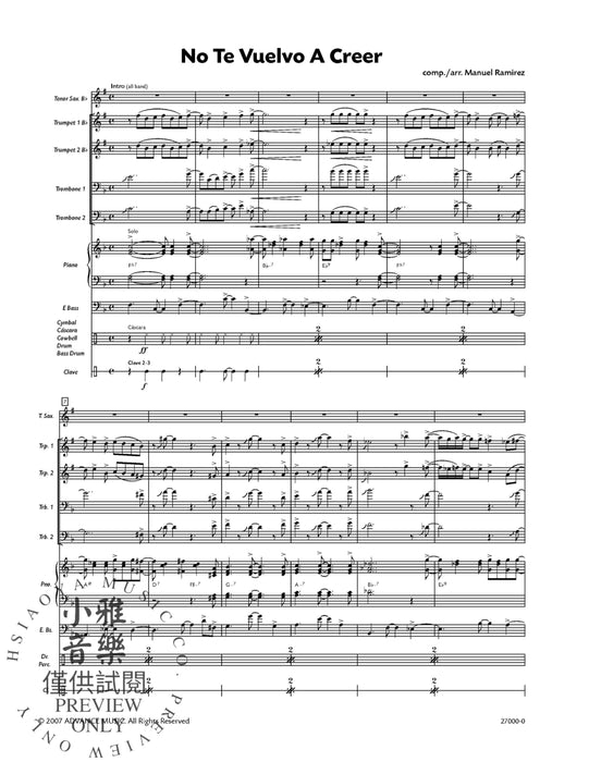 No Te Vuelvo a Creer | 小雅音樂 Hsiaoya Music