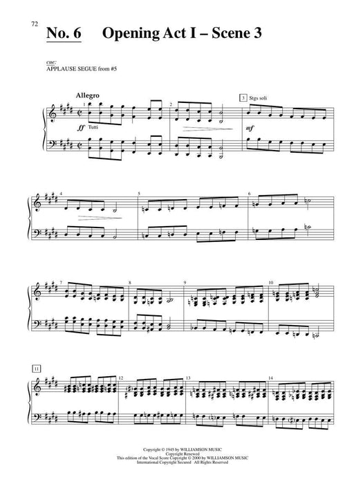 Carousel Vocal Score - Revised Edition 聲樂總譜 | 小雅音樂 Hsiaoya Music
