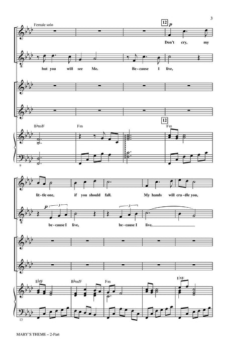 Mary's Theme (from The Passion of The Christ) 主題 受難曲 | 小雅音樂 Hsiaoya Music