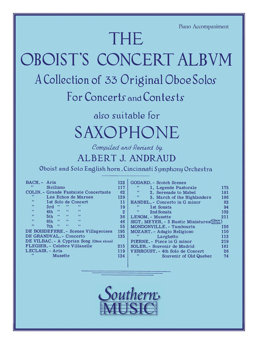 Oboist's Concert Album Oboe 音樂會 雙簧管 | 小雅音樂 Hsiaoya Music