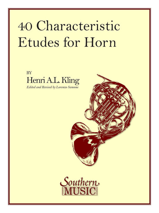 40 Characteristic Etudes Horn 法國號 練習曲 | 小雅音樂 Hsiaoya Music