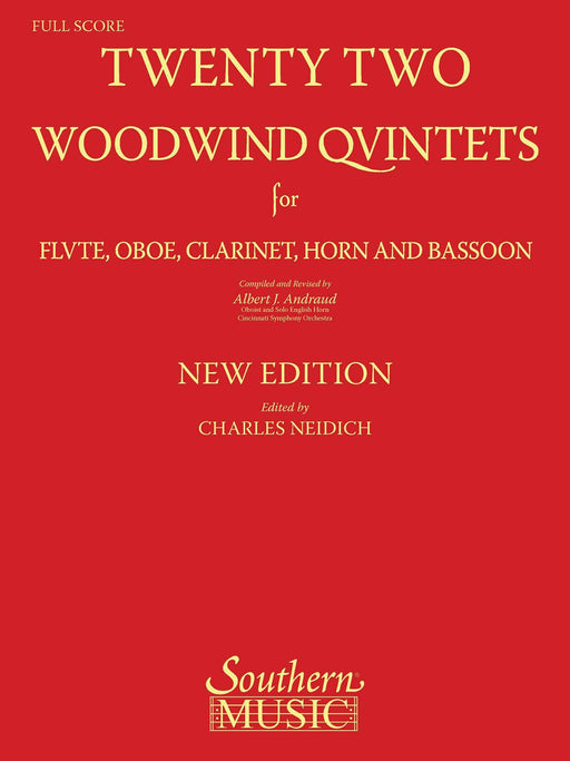 22 Woodwind Quintets - New Edition Woodwind Quintet 木管五重奏 | 小雅音樂 Hsiaoya Music