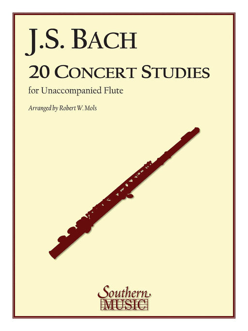 20 Concert Studies Unaccompanied Flute 巴赫‧約翰瑟巴斯提安 音樂會無伴奏 | 小雅音樂 Hsiaoya Music
