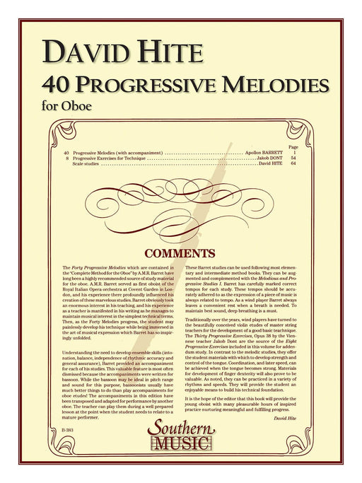 40 Progressive Melodies Oboe 雙簧管 | 小雅音樂 Hsiaoya Music