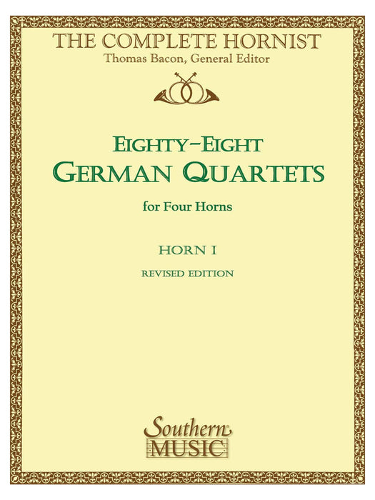 88 German Quartets Horn Quartet - Horn 1 法國號 四重奏 | 小雅音樂 Hsiaoya Music