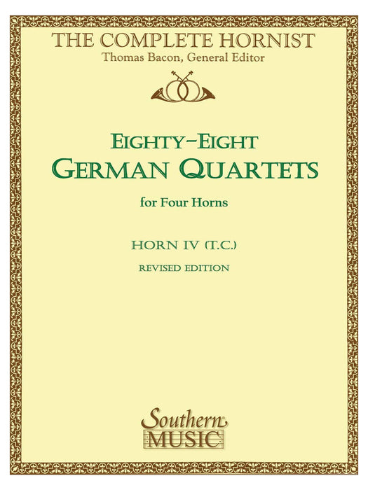 88 German Quartets Horn Quartet - Horn T.C. 4 法國號 四重奏 | 小雅音樂 Hsiaoya Music