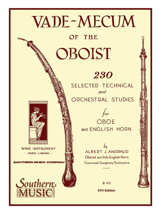 Vade Mecum of the Oboist 230 Selected Technical and Orchestral Studies 木管二重奏 | 小雅音樂 Hsiaoya Music